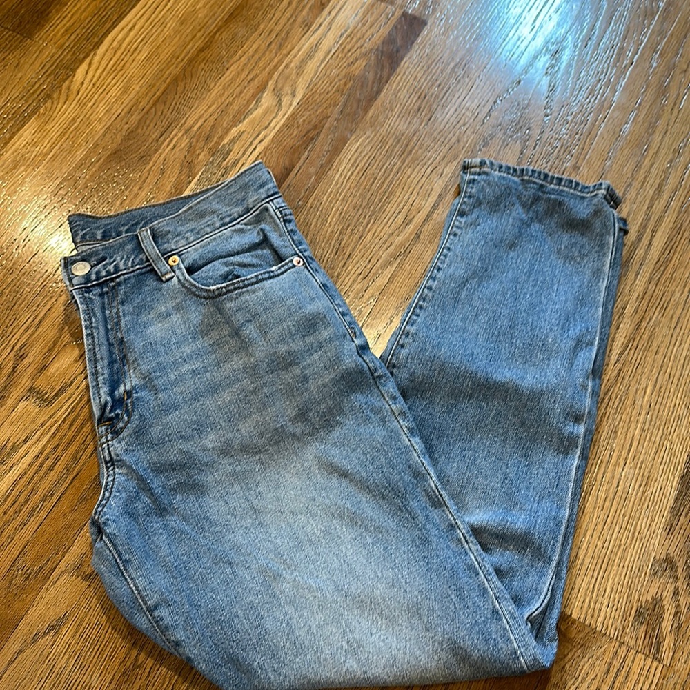 Gently used boyfriend Jean